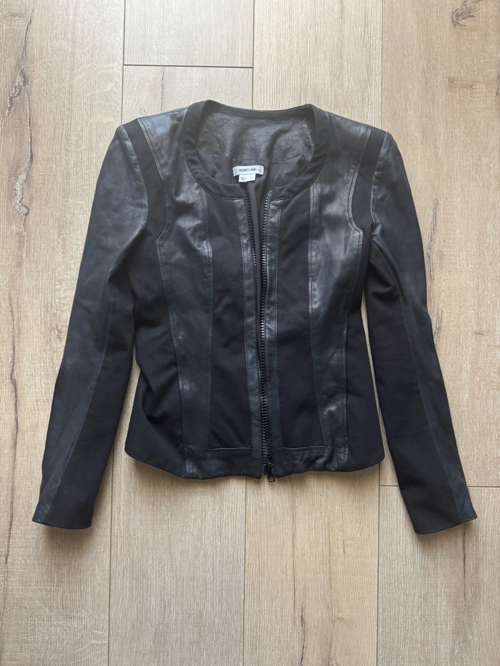 Helmut Lang Black Panelled Jacket